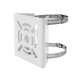 Pole Mount Bracket 2 Loops For CCTV Camera Universal