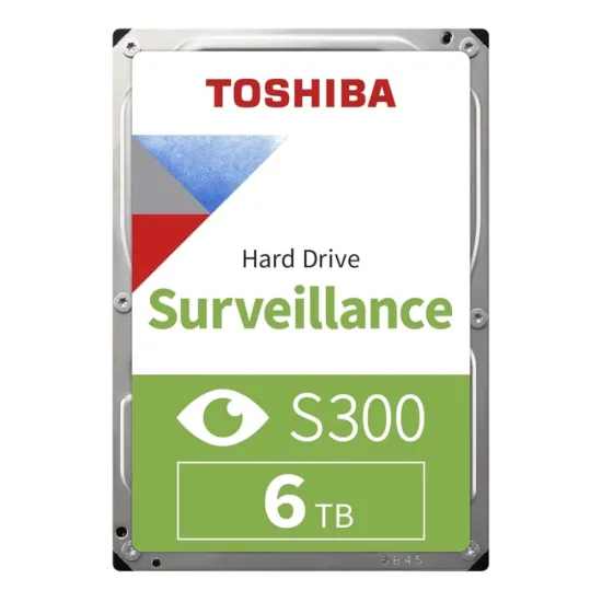 Toshiba 6TB SATA 3.5 Inch Surveillance CCTV Hard Disk