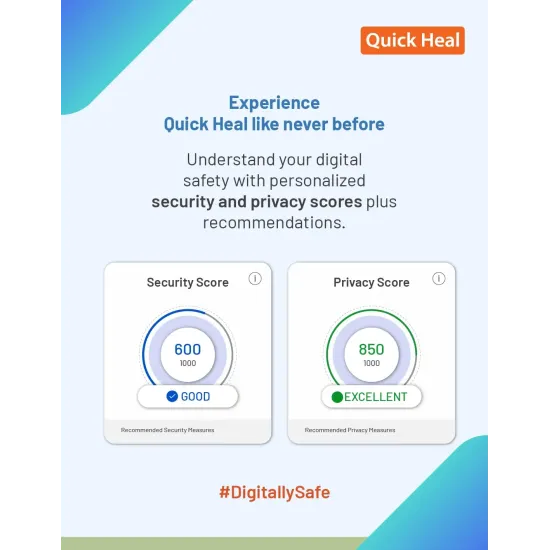 Quick Heal Pro LS1UP 1 User 3 Year Antivirus (Renewal)