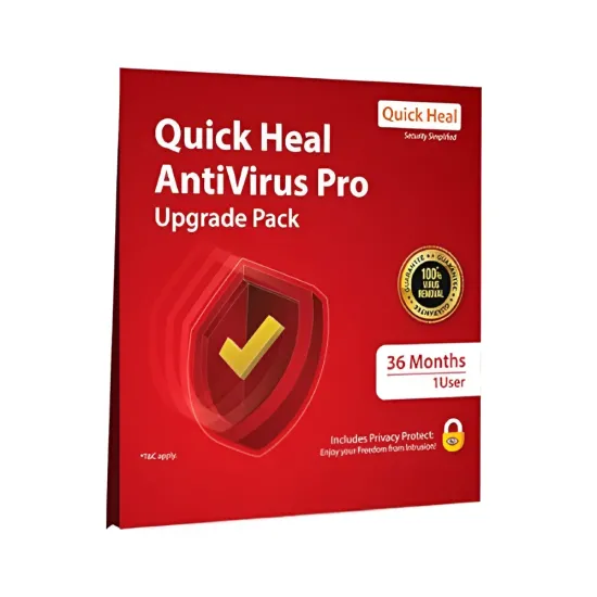 Quick Heal Pro LS1UP 1 User 3 Year Antivirus (Renewal)