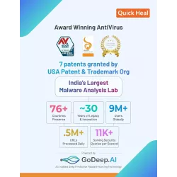 Quick Heal IR10 Internet Security 10 User 1 Year Antivirus