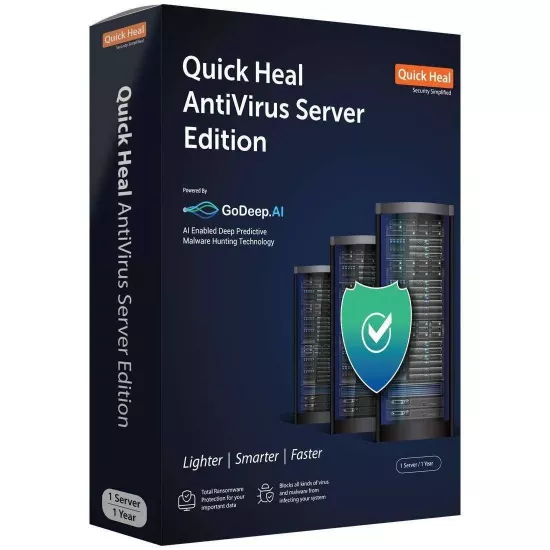 Quick Heal ER1UP Server Edition 1 User 1 Year Antivirus (Renewal) (With Activation Scheme)