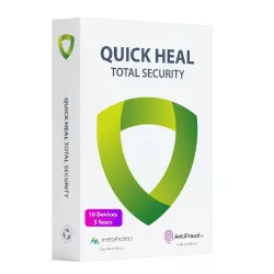 Quick Heal TS10 Total Security 10 User 3 Year Antivirus