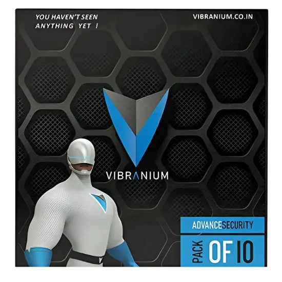 Vibranium VAS1 Advance Security Antivirus 1 User 1 Year With 1 Key 2 Activation (Pack Of 10)