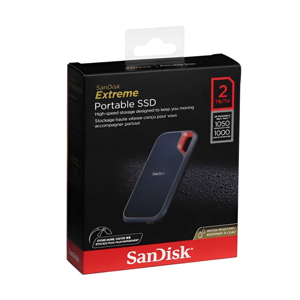 Sandisk External SSD 2TB E61 (With Type-C and USB 3.2)
