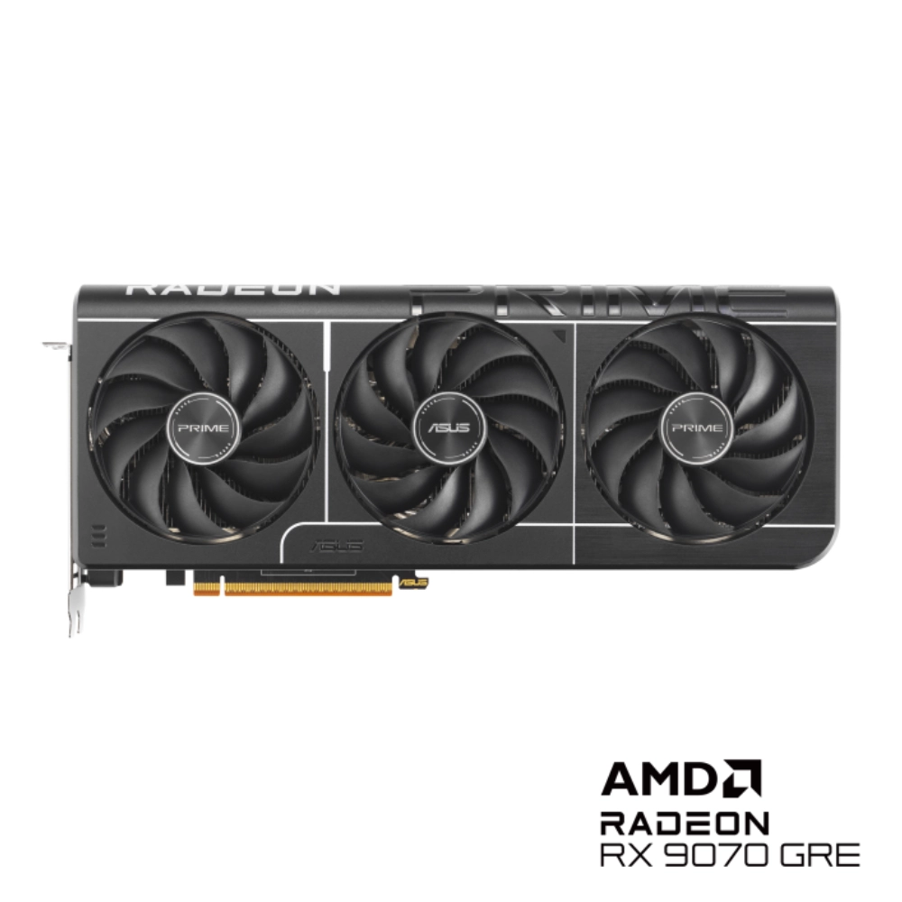 Asus Graphic Card AMD Radeon RX 9070 GRE Prime OC 12GB DDR6 Triple Fan view 2