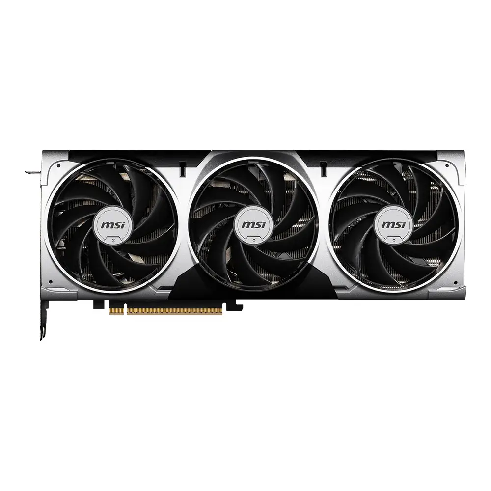 MSI Nvidia Graphic Card RTX 5080 16GB DDR7 Ventus 3X OC Triple Fan view 3