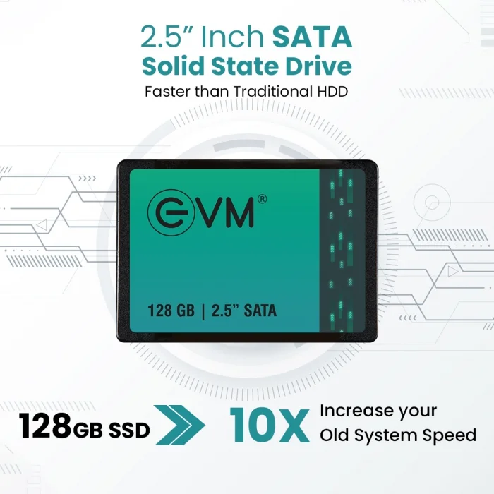EVM Internal SSD 128GB SATA view 3