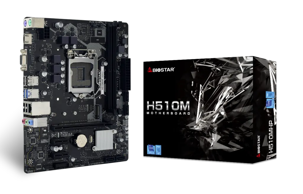 Biostar H510MHP DDR4 Motherboard For Intel 10th | 11th Gen