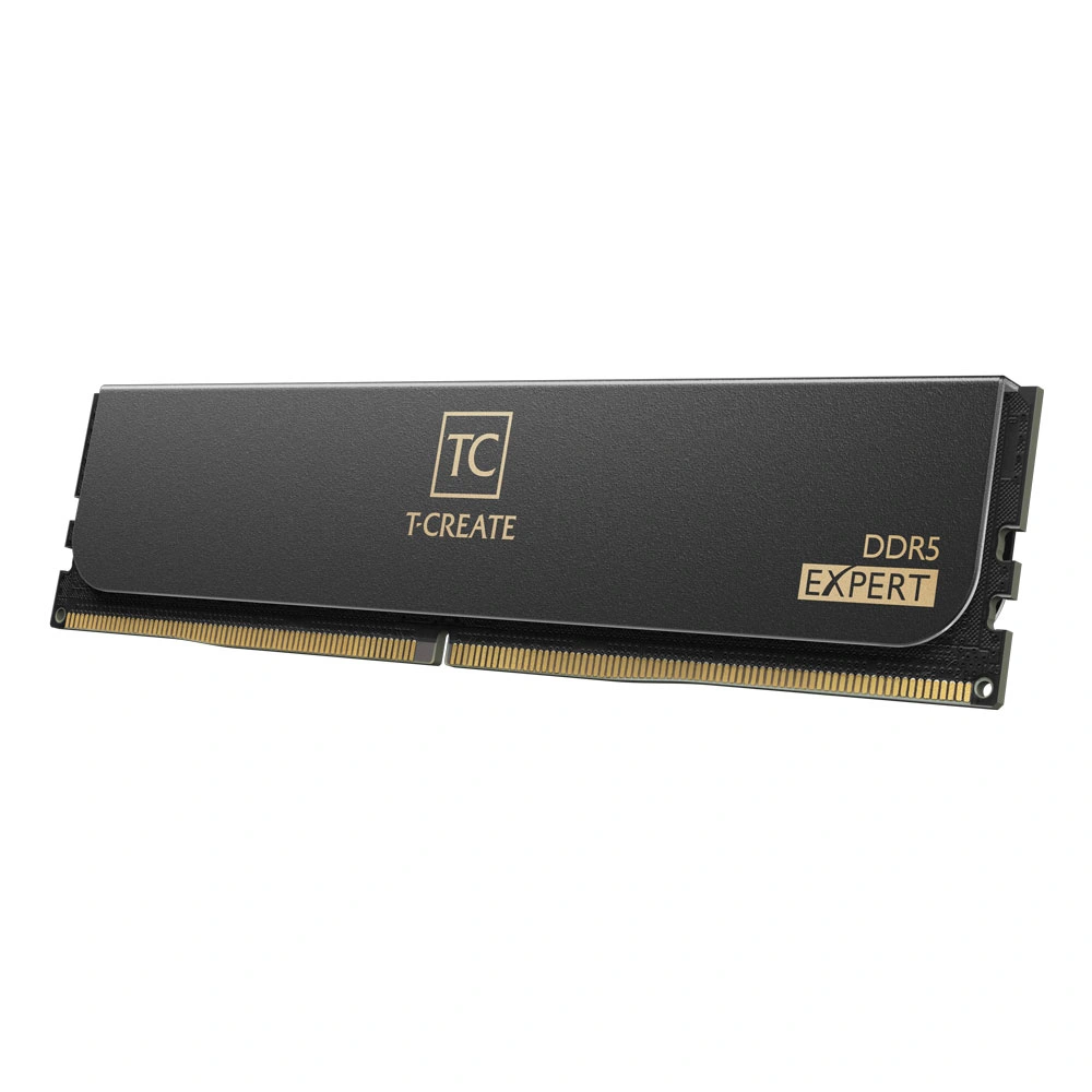 T-Force Desktop Ram Expert 64GB (2x32GB) DDR5 6400MHz Black view 2