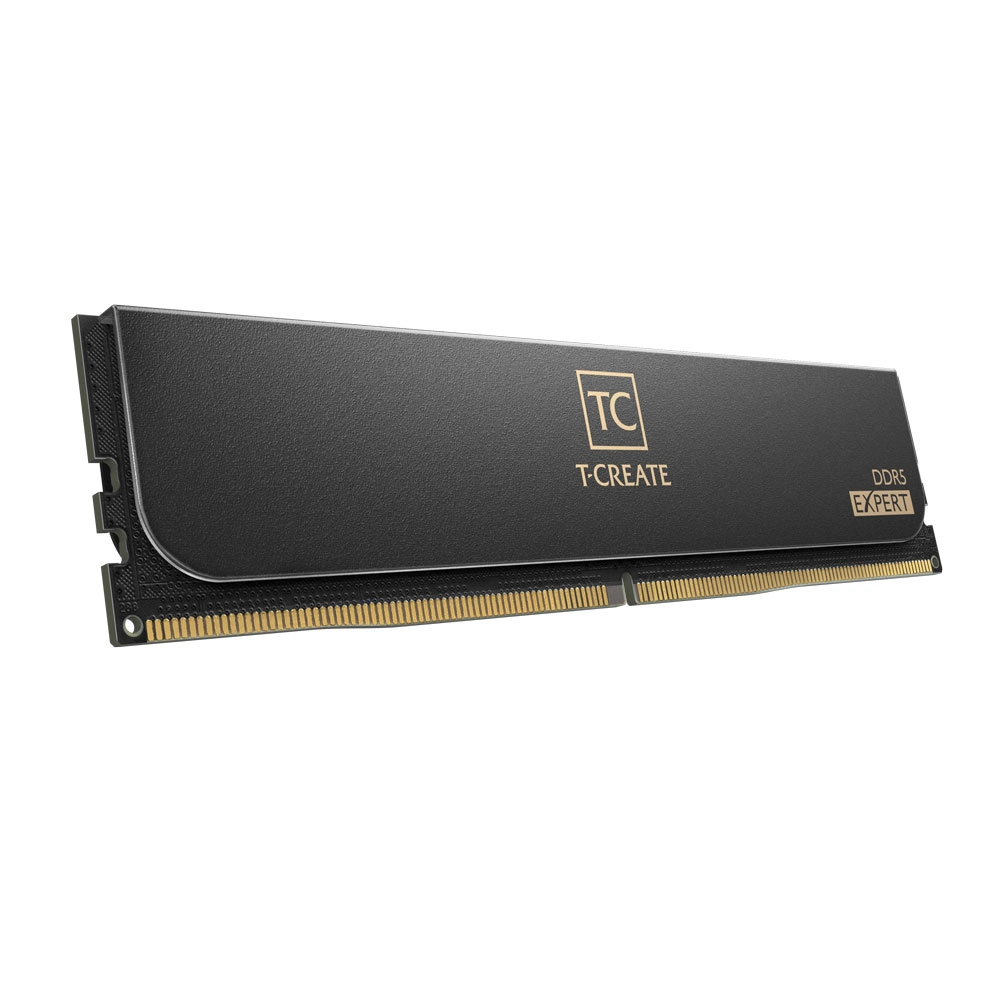 T-Force Desktop Ram Expert 64GB (2x32GB) DDR5 6400MHz Black view 3