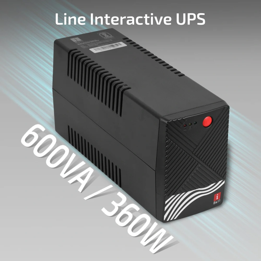 Iball UPS 600VA NIRANTAR 621V (2 Full Warranty) thumbnail 3