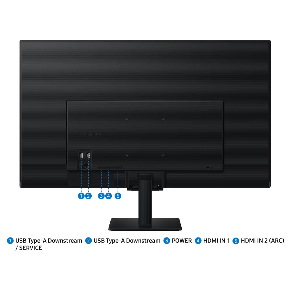 Samsung LED Monitor M5 32" FHD VA 60Hz With HDMI | Speaker (LS32FM500EWXXL) view 5