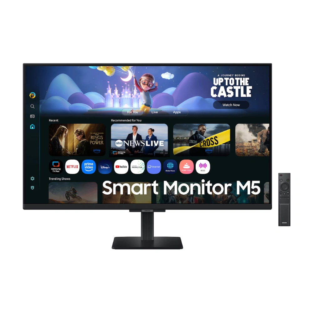 Samsung LED Monitor M5 32" FHD VA 60Hz With HDMI | Speaker (LS32FM500EWXXL) view 3