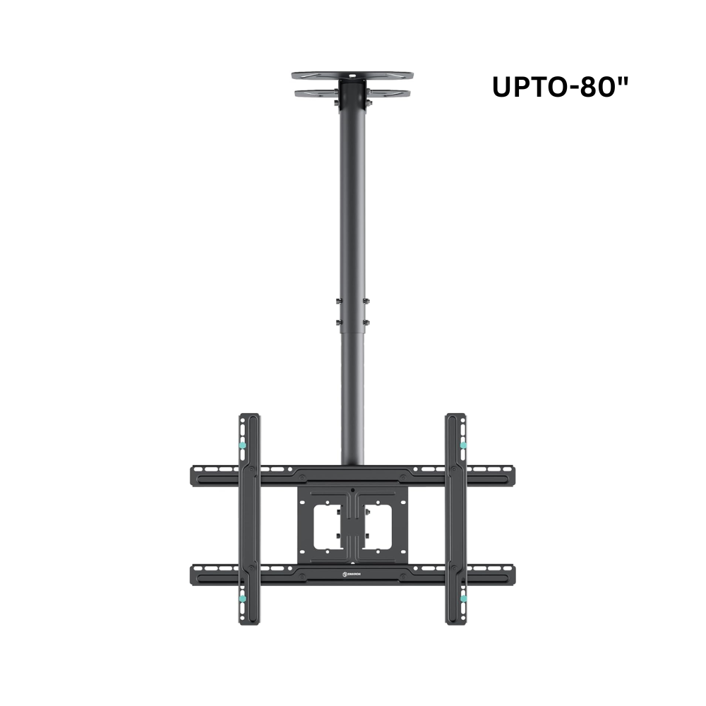 LED Ceiling Mount Stand 32″ to 80″ | Moveable and Adjustable view 3