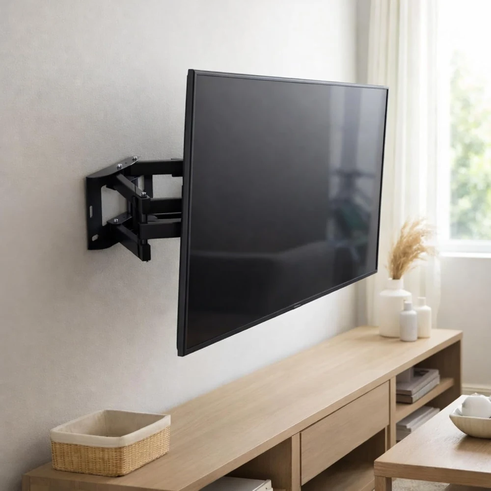 Rissachi LED Wall Mount Kit 26" To 65" | Moveable and Adjustable view 5