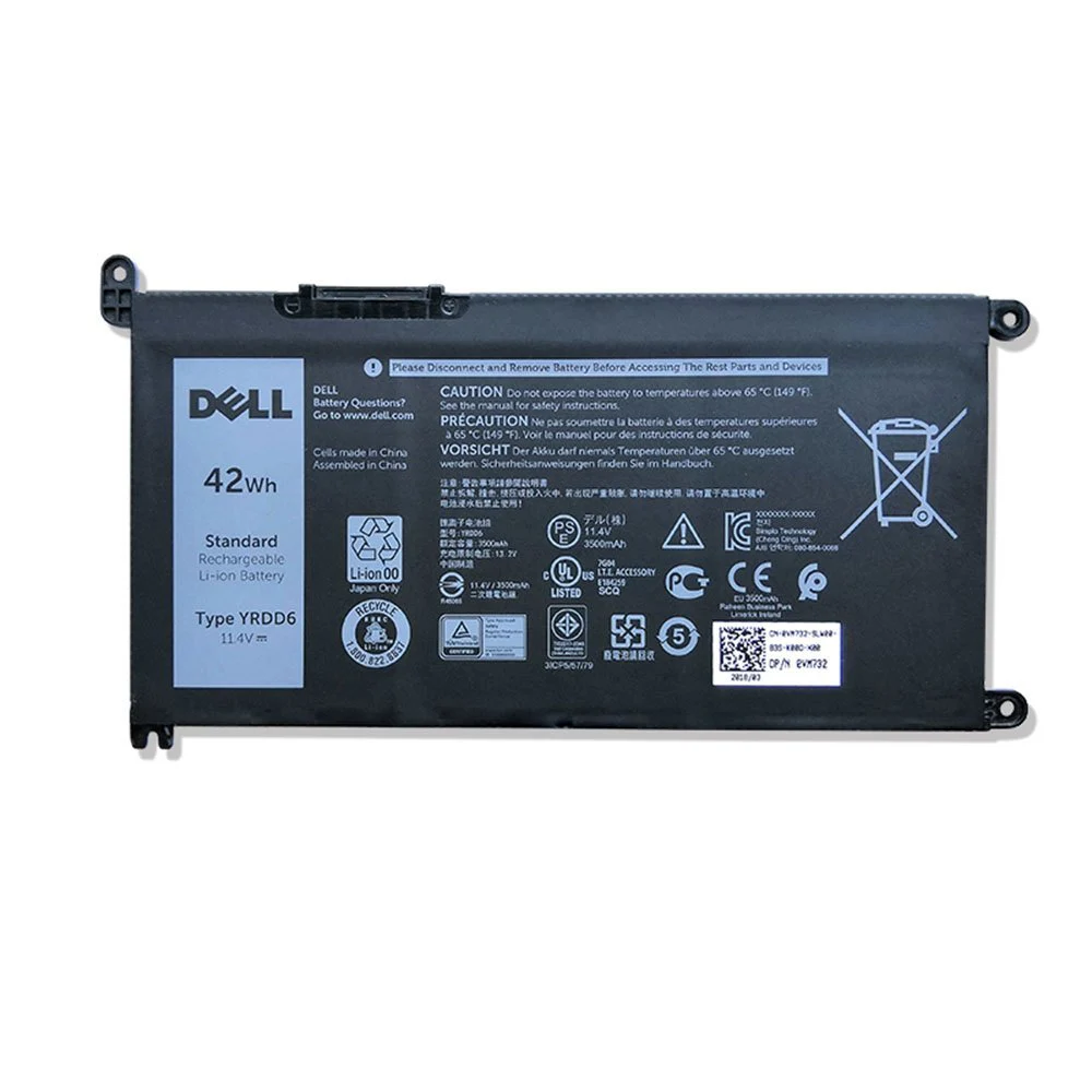 DELL LAPTOP BATTERY BOX INSPIRON 5481 | YRDD6 (Box Seal Opened for ...