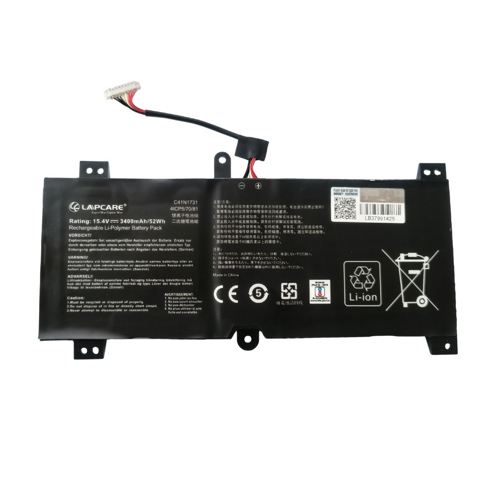 Lapcare Laptop Battery Compatible For Asus ROG Strix Scar II view 2