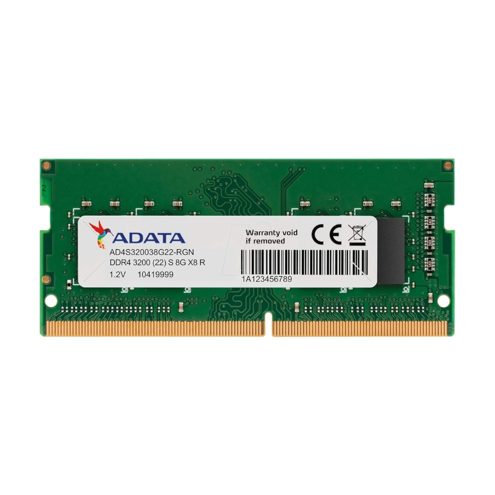 ADATA Laptop Ram 8GB DDR4 3200MHz view 2
