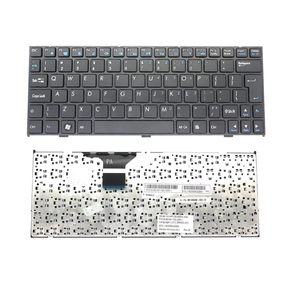 Teksus LAPTOP KEYBOARD FOR HCL M1100 view 2