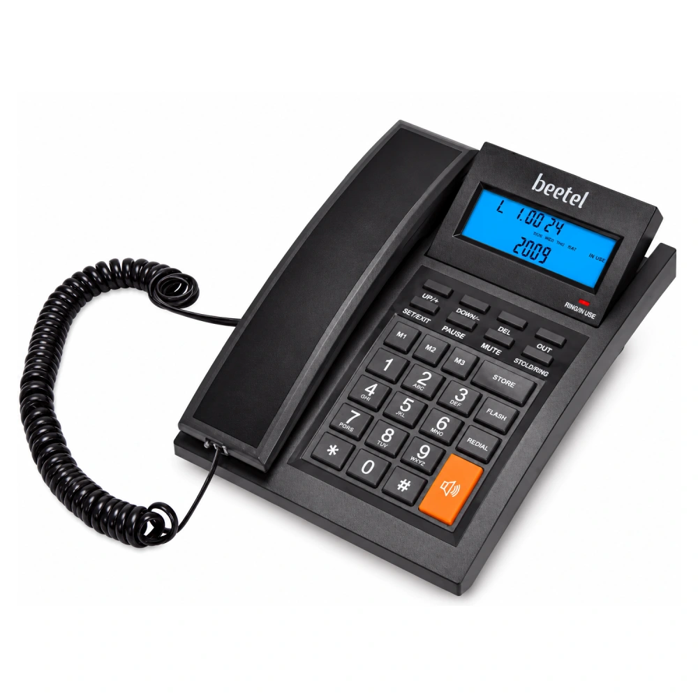 Beetel Wired Telephone Set (Black) M64N view 2