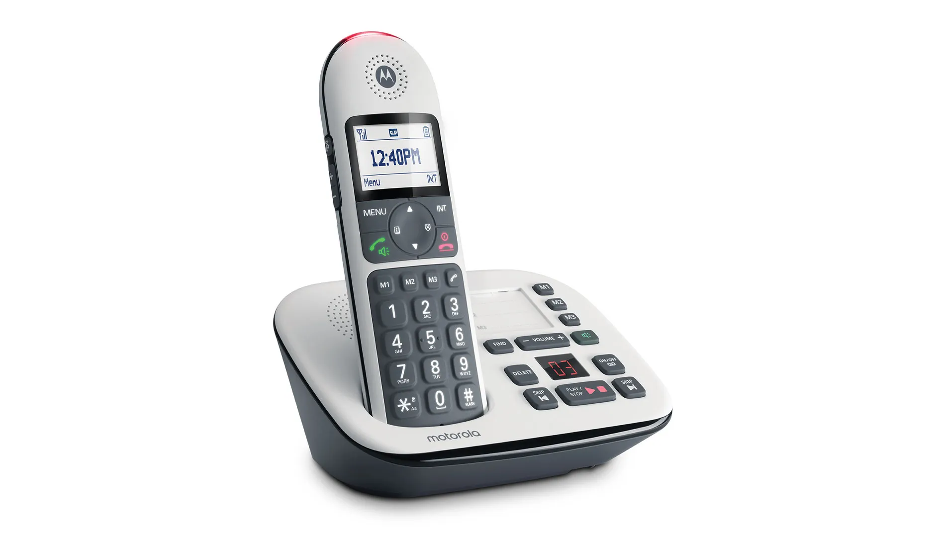 Motorola Wireless Telephone Set with answering Machine CD5011+ view 2