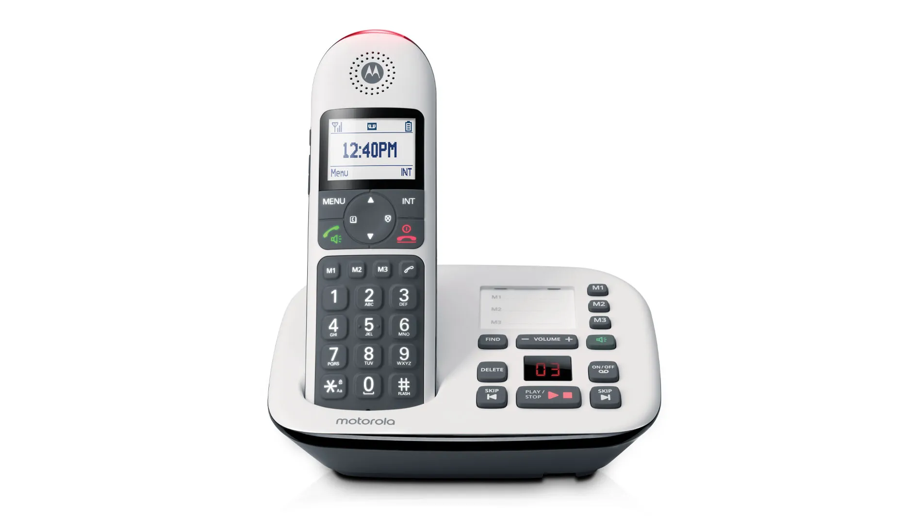 Motorola Wireless Telephone Set with answering Machine CD5011+ view 3