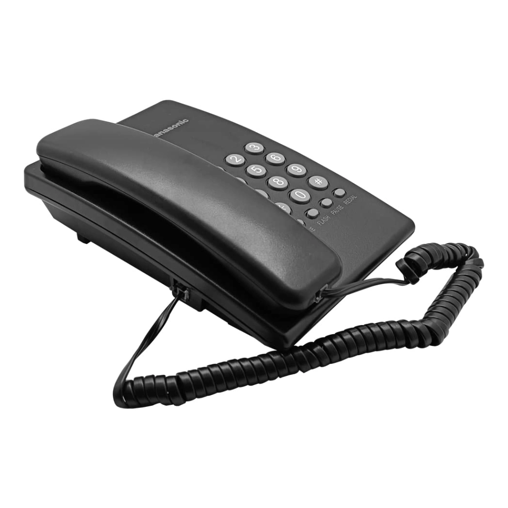 Panasonic Wired Telephone Set without Display Black (KX-TS400SX) view 3