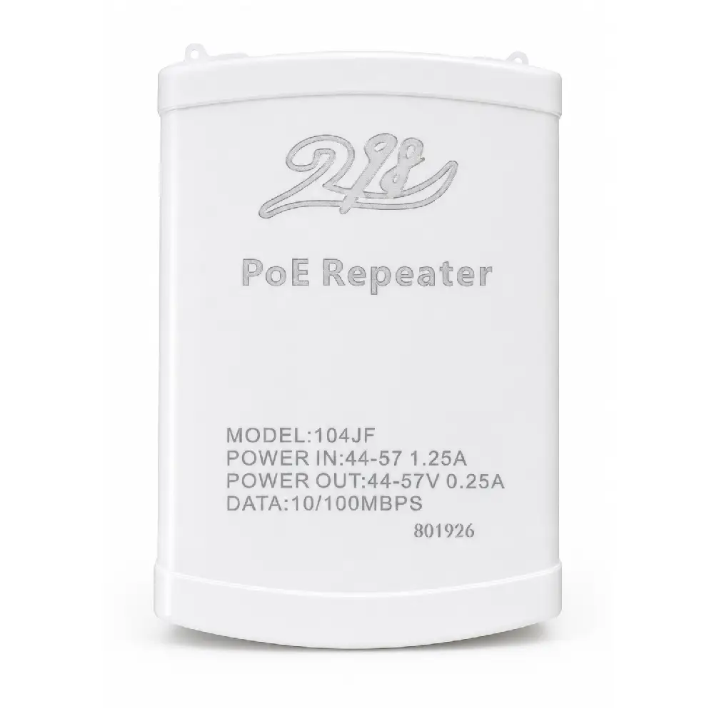 Delox 4 Port Poe Extender 104JF view 2