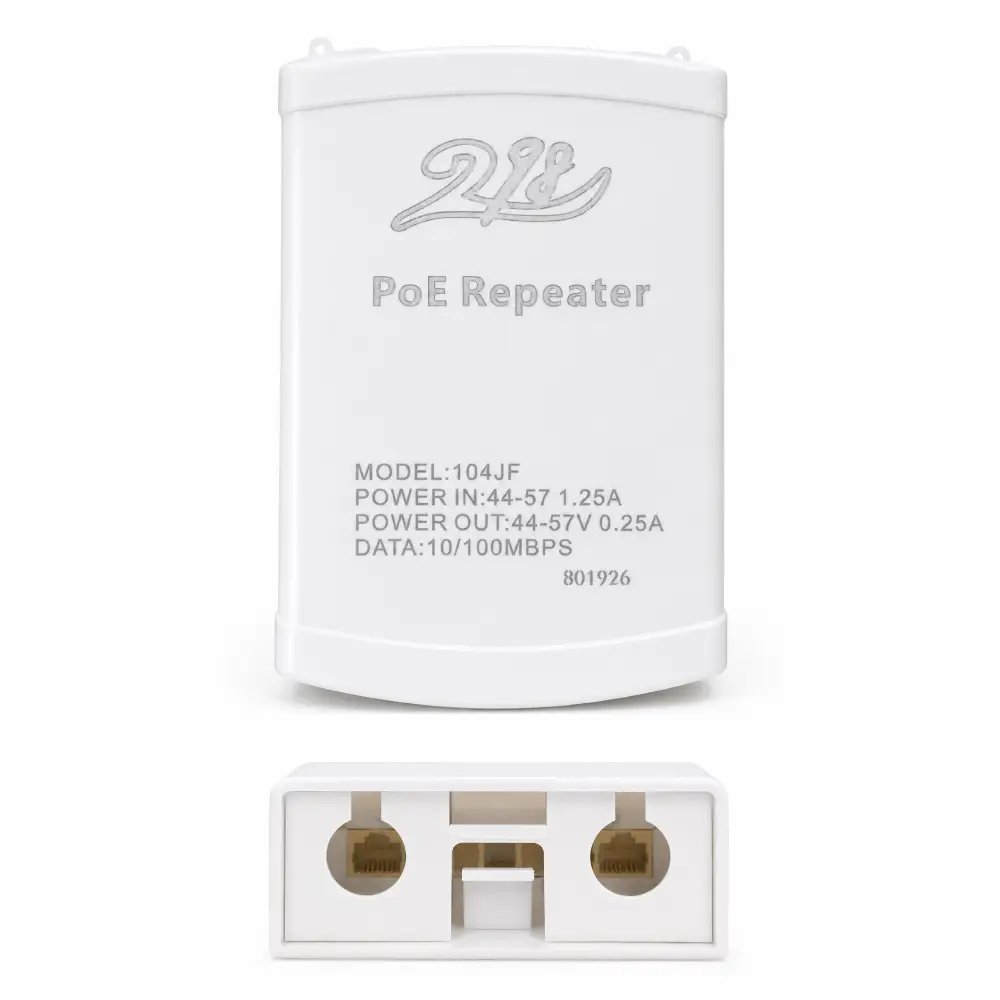 Delox 4 Port Poe Extender 104JF view 3