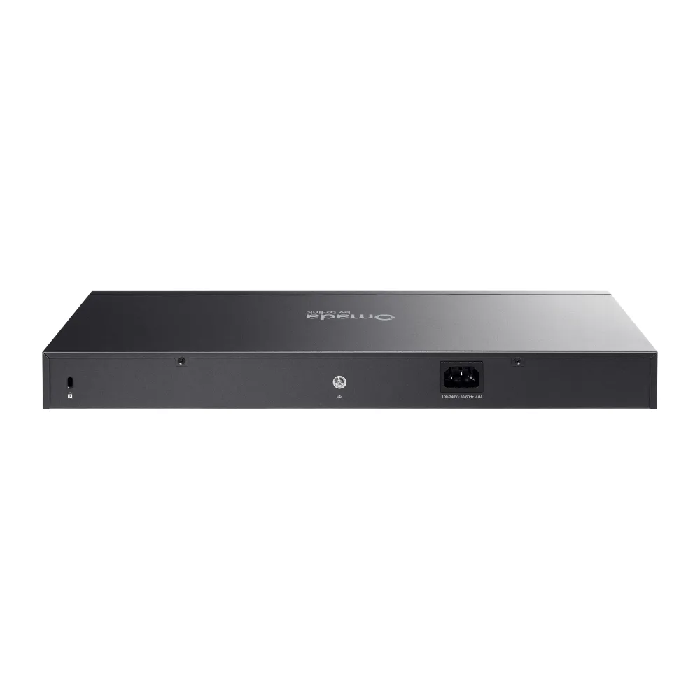 TP-Link Omada 28 Port PoE+ Gigabit Easy Managed Switch (24 GE + 2 GE + 2 GE SFP Uplinks) ES228GP view 2