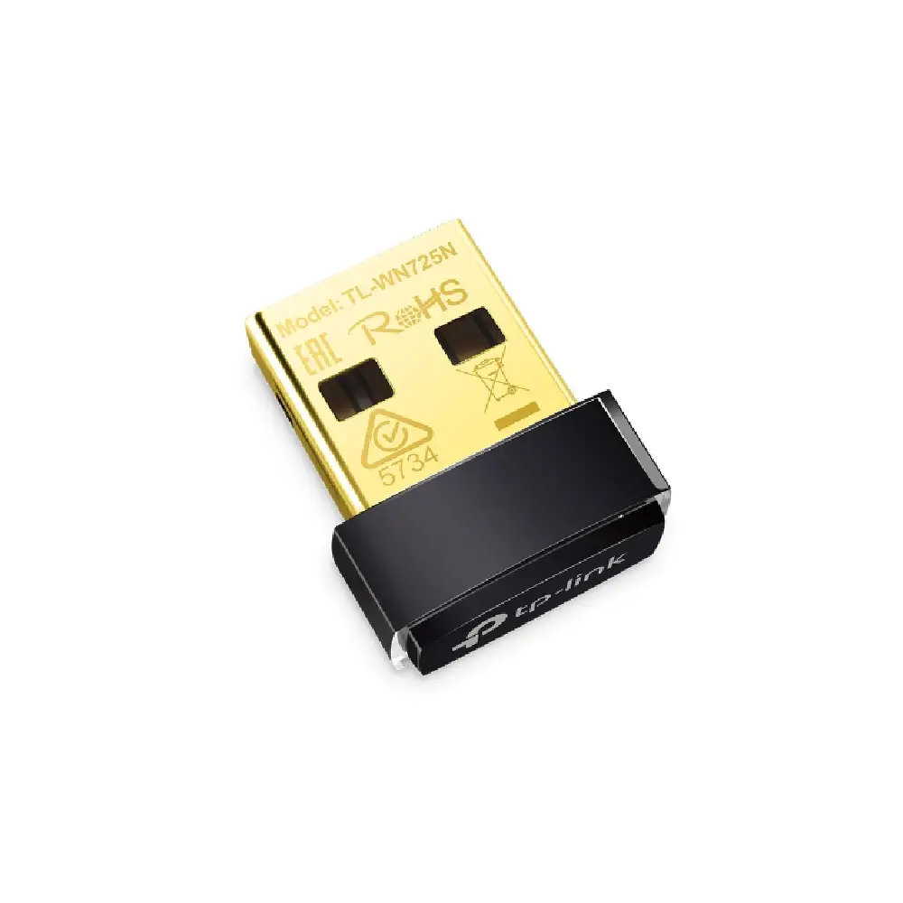 TP-Link 150Mbps Wireless N Nano USB Adapter (TL-WN725N) view 2