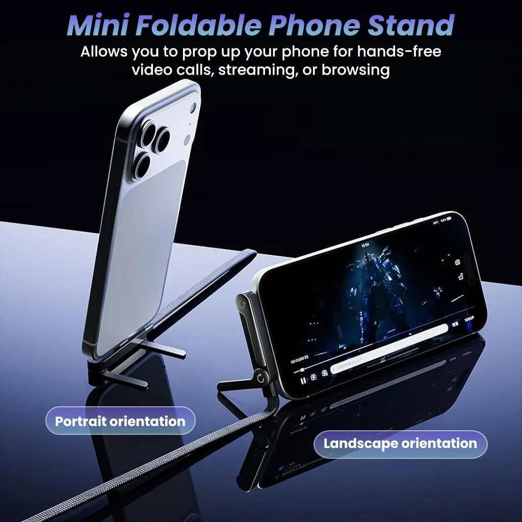 Type-C To Type-C Nylon Charge & Sync Cable with Stand (240W ) 1.5m view 3