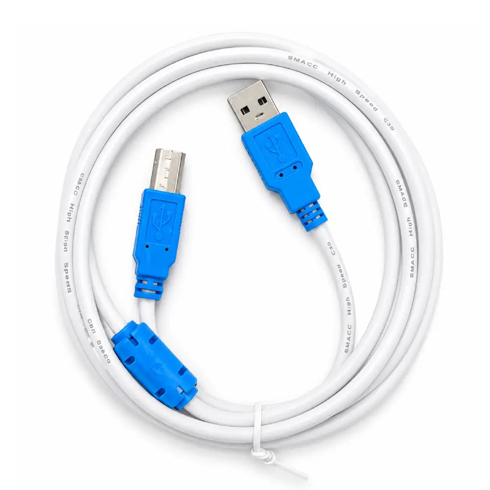 Star-Nix braided USB Printer Cable view 2