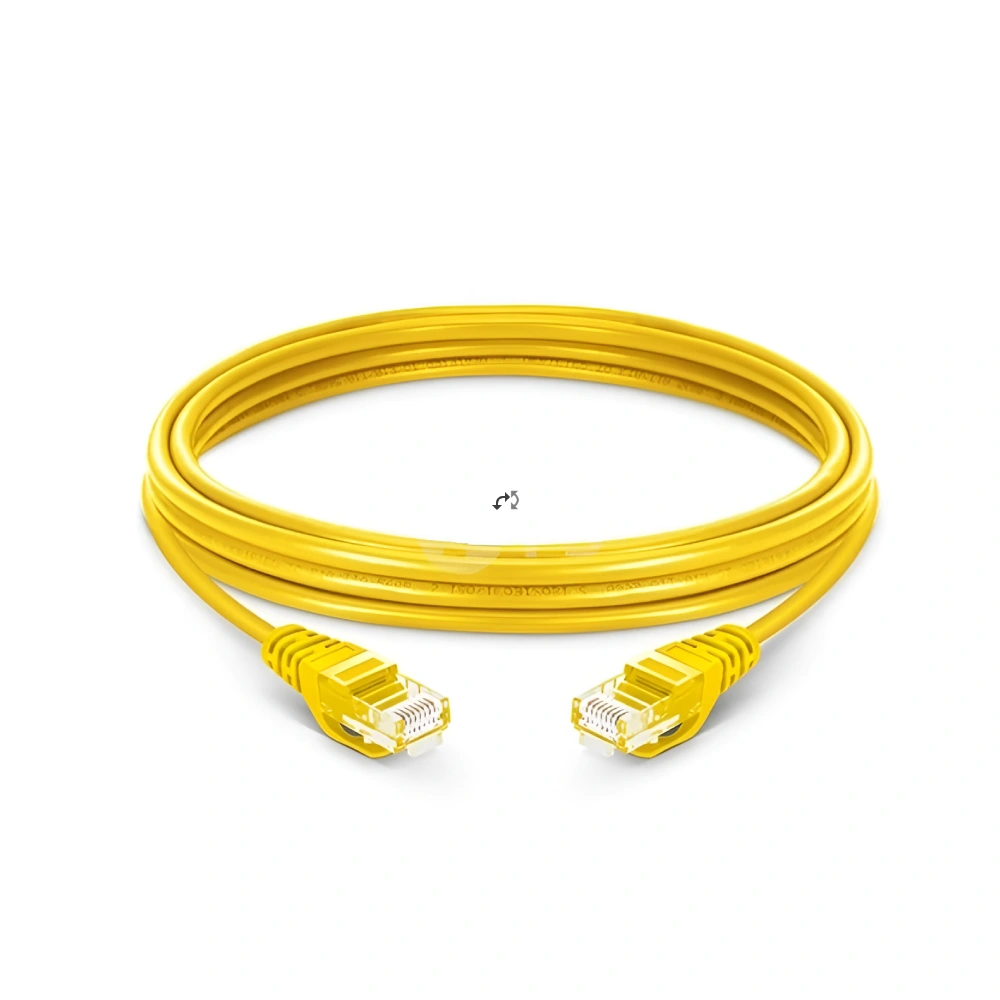 Branded Cat6 Patch Cord Yellow 2m