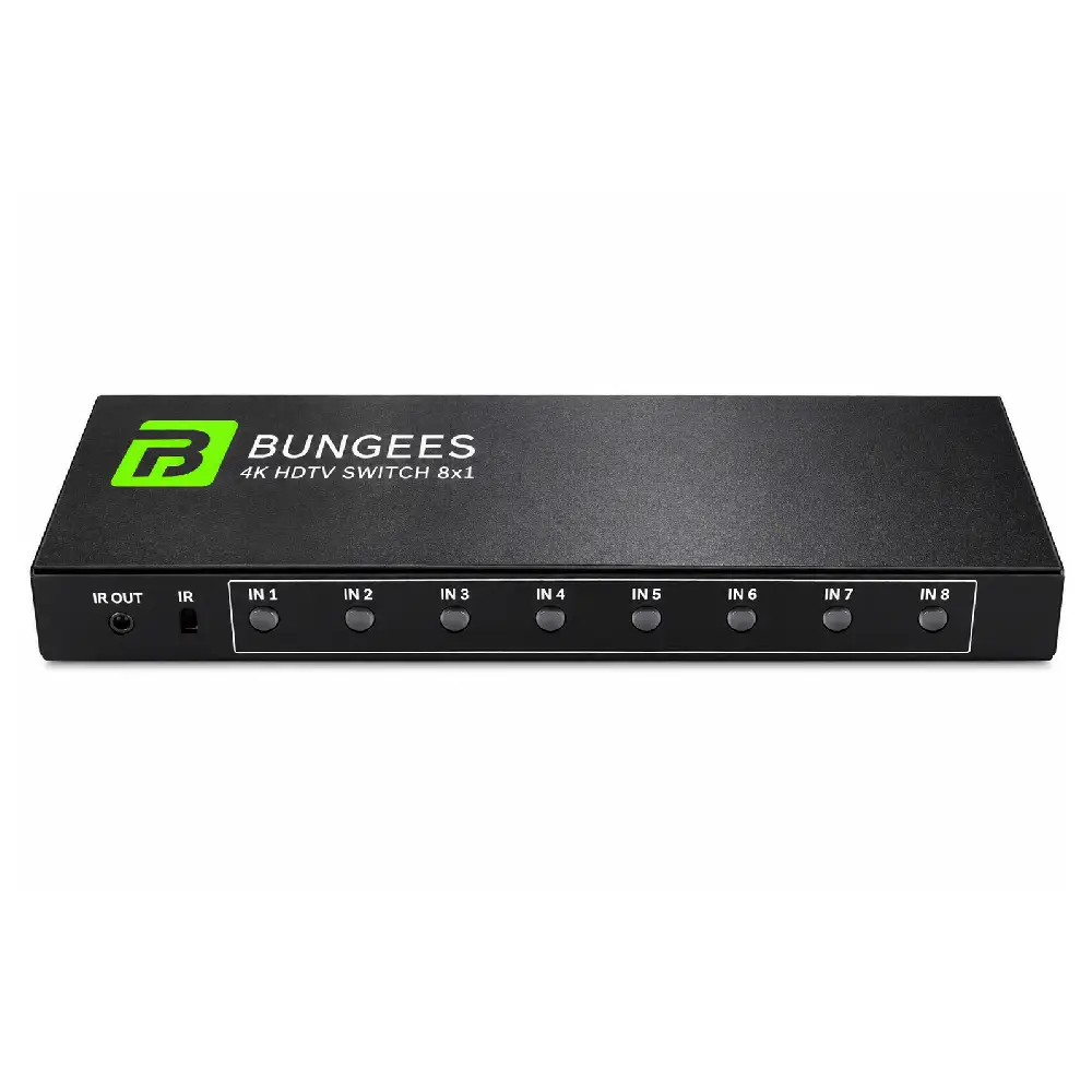 Bungees HDMI Switcher 8 Port 4K BN-HS801 view 2