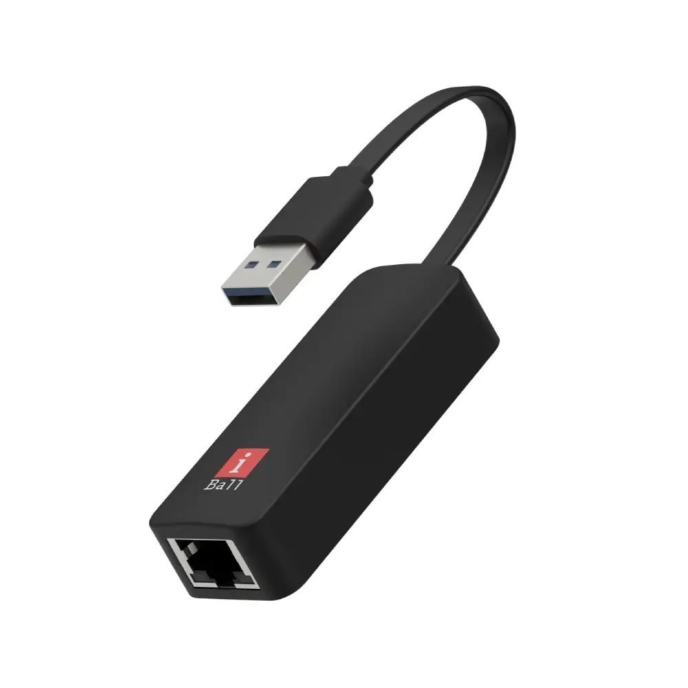 Usb Convertor Rj45 Iball USB To RJ45 Giga Lan Converter | Mega Jaipur
