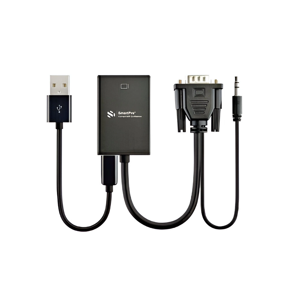Smart-Pro VGA To HDMI Converter With Audio view 2
