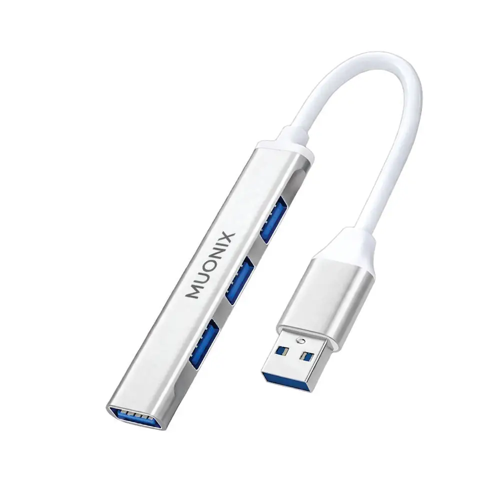 Muonix 4 Port USB Hub 2.0 view 2