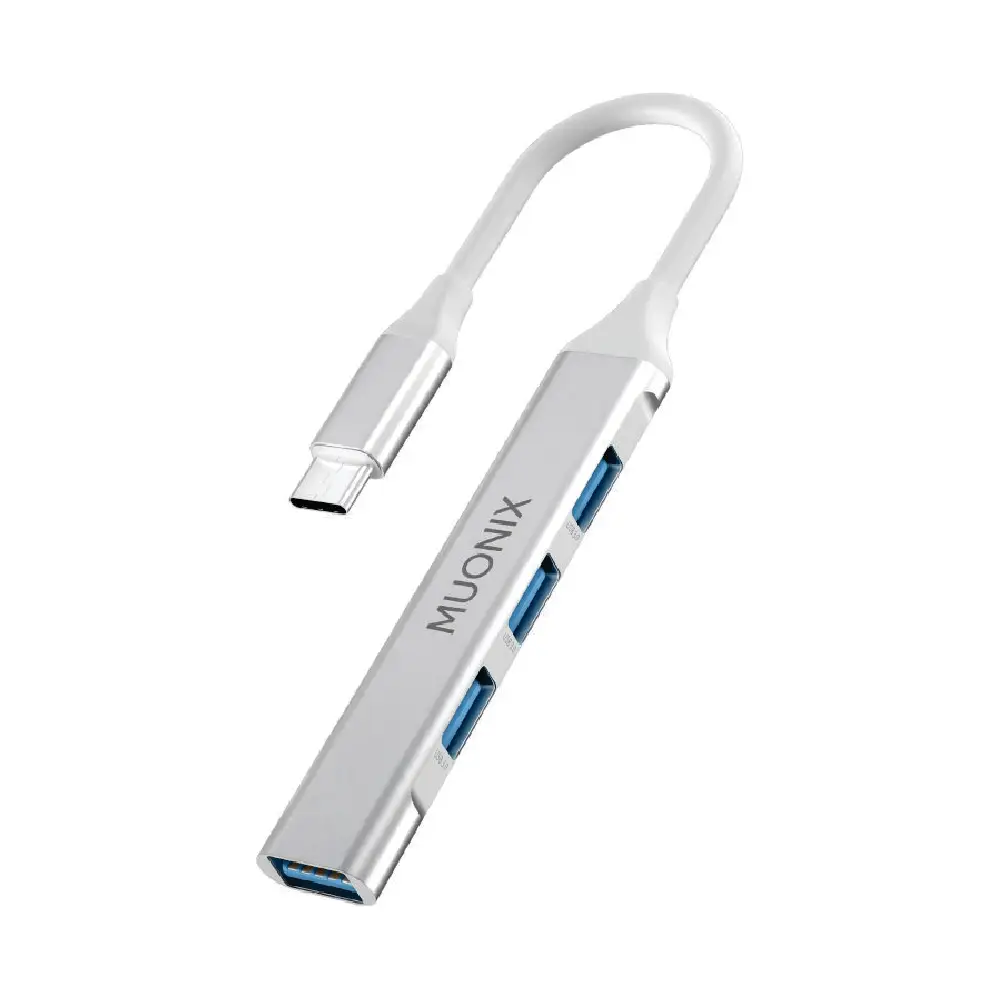 Muonix 4 Port Type-C Hub 2.0 view 2