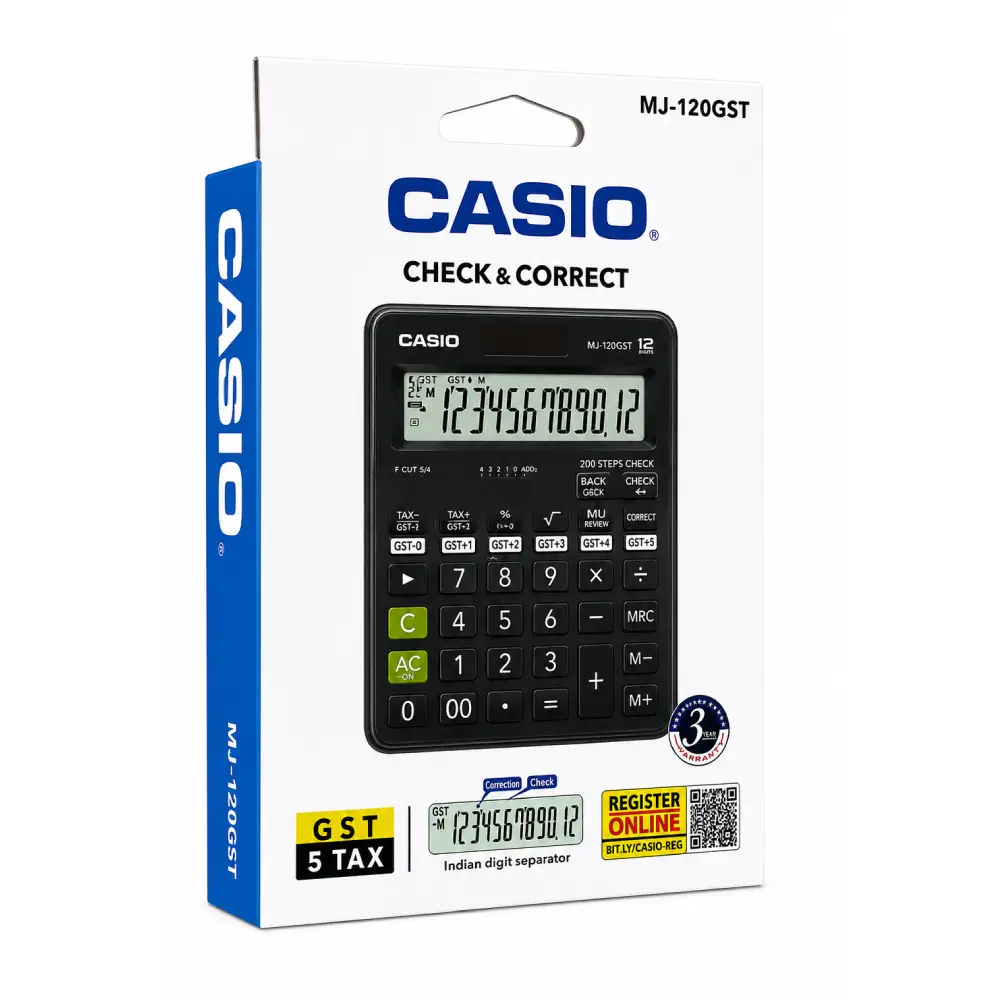 Casio MJ 120GST Calculator