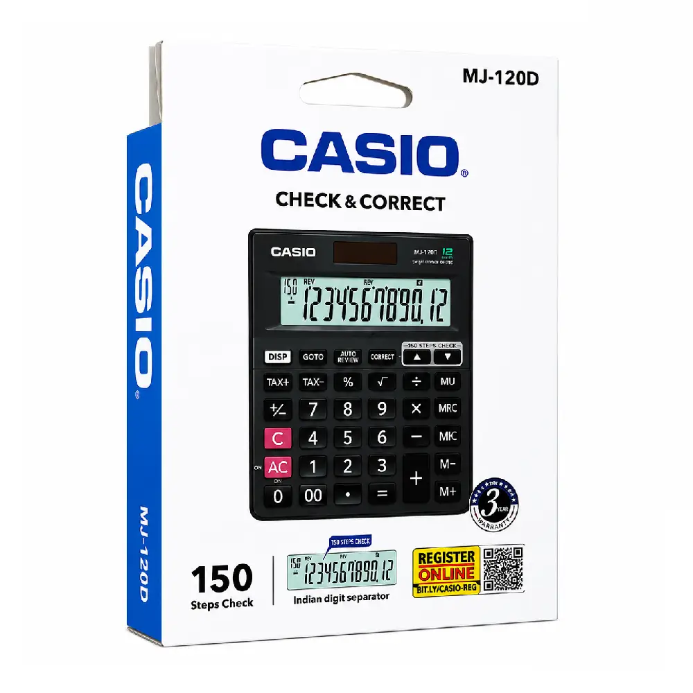 Casio MJ 120D Calculator