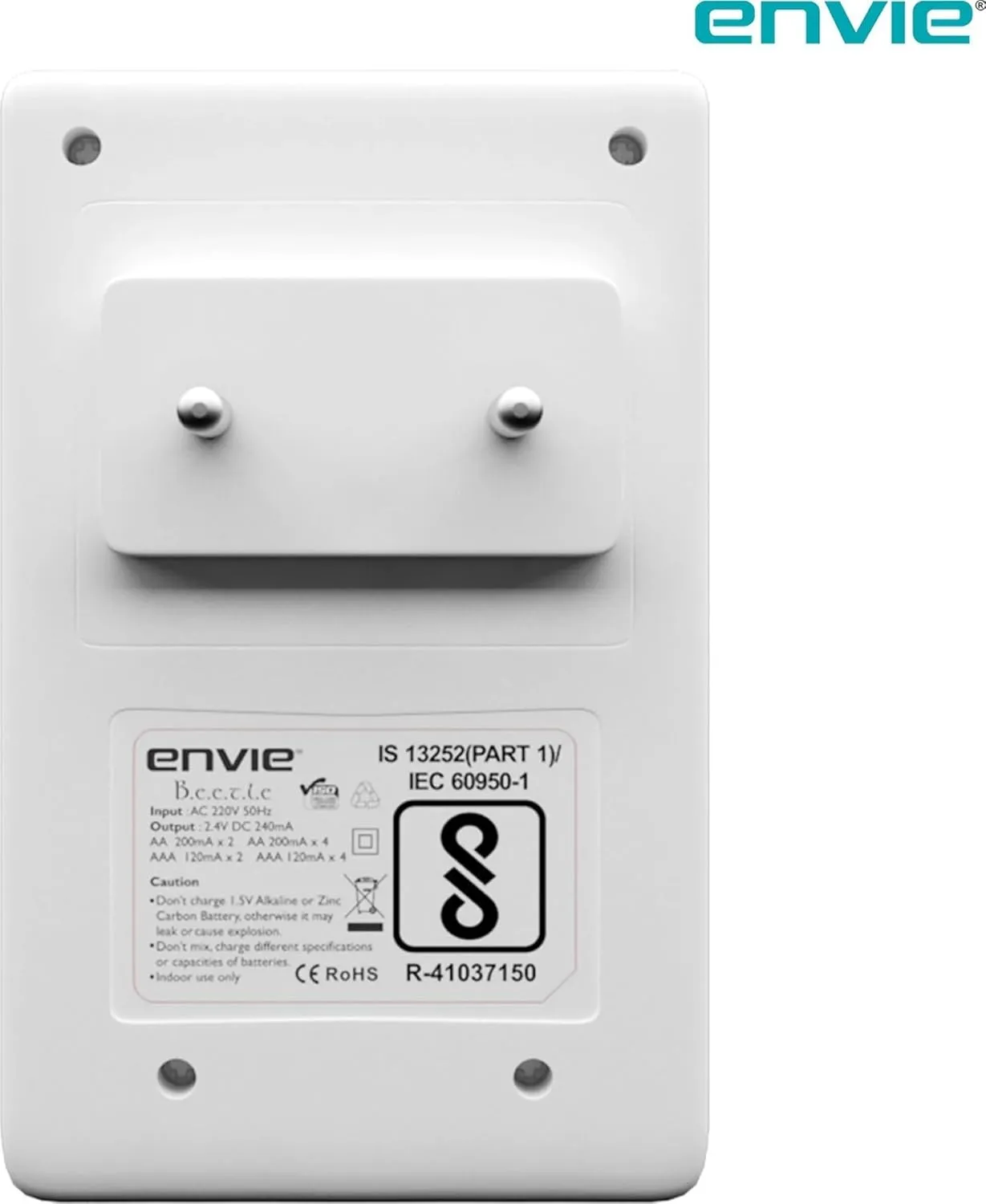 ENVIE Charger for AA & AAA Rechargeable Batteries (ECR-20) view 3