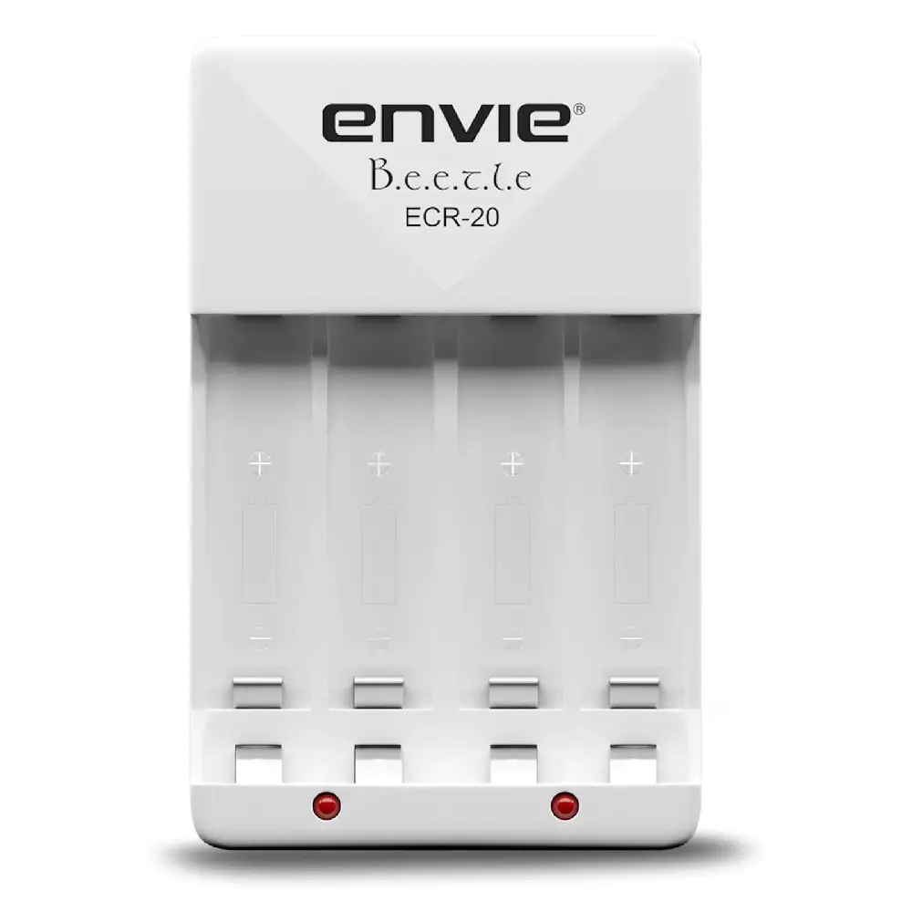 ENVIE Charger for AA & AAA Rechargeable Batteries (ECR-20)