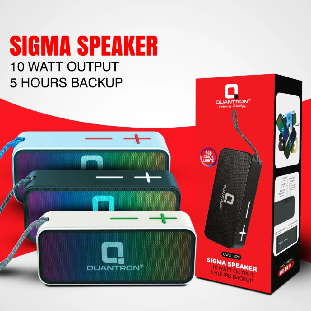 Quantron Bluetooth Speaker Sigma QWS-1228 10w view 2