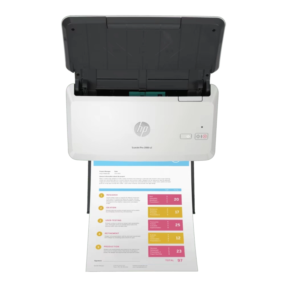 HP ScanJet Sheetfeed ADF Scanner Pro 2000 s2 A4 Color Image | Mega ...