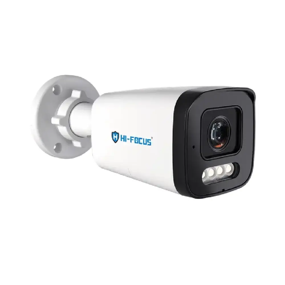 Hi-Focus 5MP IP Hybrid Bullet Camera with Mic 4mm (T4515-ADLS-I2) view 3