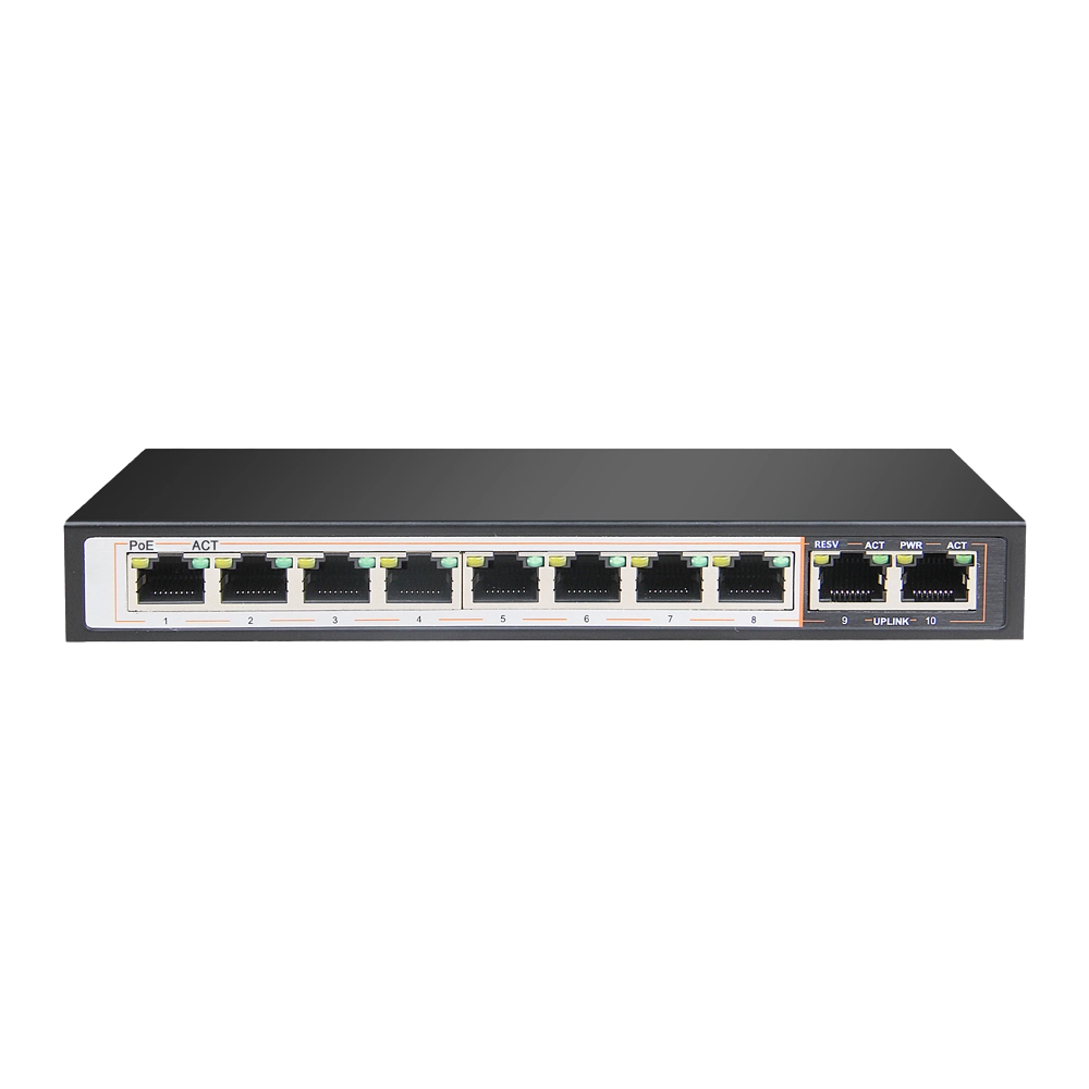 D-Link Poe Switch 8 Port (8 GE + 2 GE Port) DGS-F1010P-E view 2
